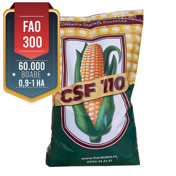 samanta porumb premium CSF 110, FAO 300, 90 zile, Compania Seminte Fundulea